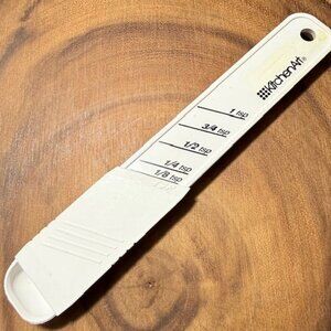 Vintage KitchenArt All-In-On Sliding TSP Measuring Spoon